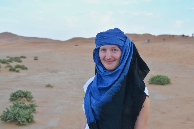 portrét, Sahara, Maroko